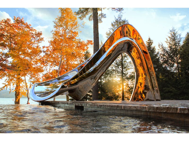 Water Slide - Luxury Sculptural Slide